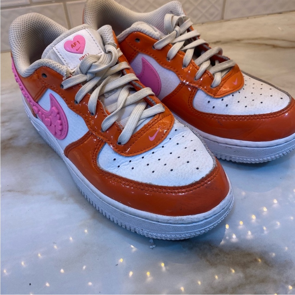 Nike Air Force low 1 Size 2 girls youth
